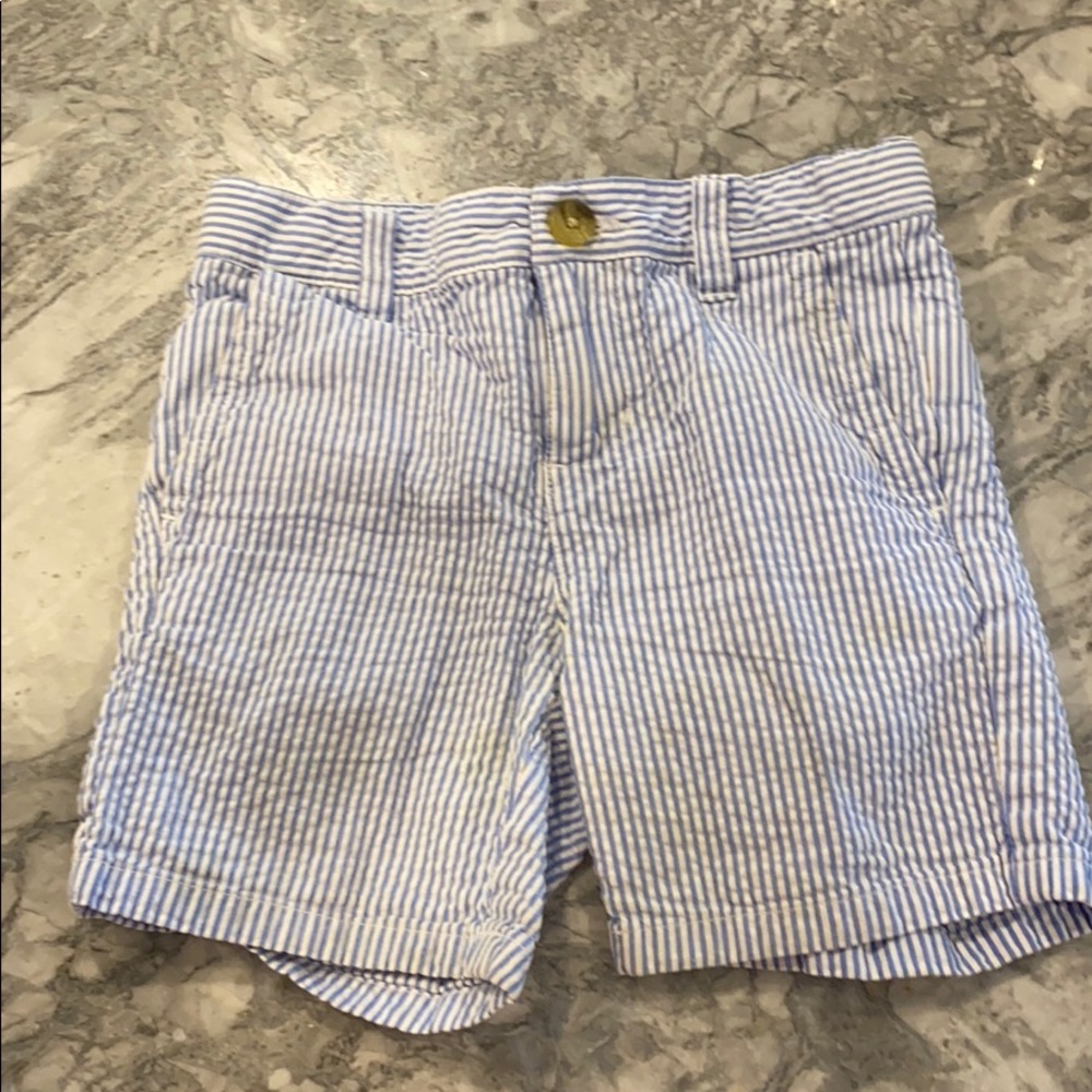 Janie and Jack Searsuckers adjustable boy shorts